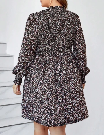 Rochie scurta SHEIN CURVE, floral