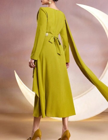 Rochie lunga SHEIN, verde