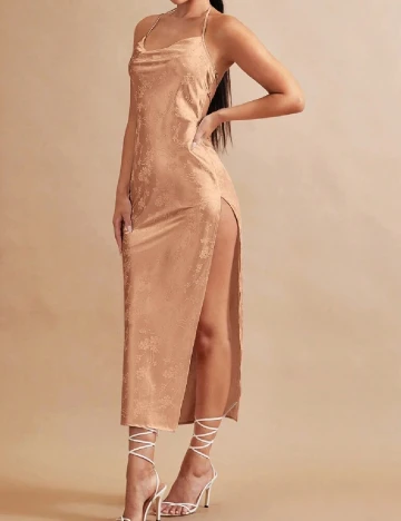 Rochie lunga SHEIN, maro