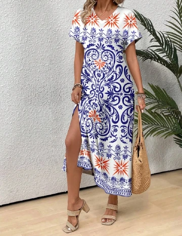 Rochie medie SHEIN, alb