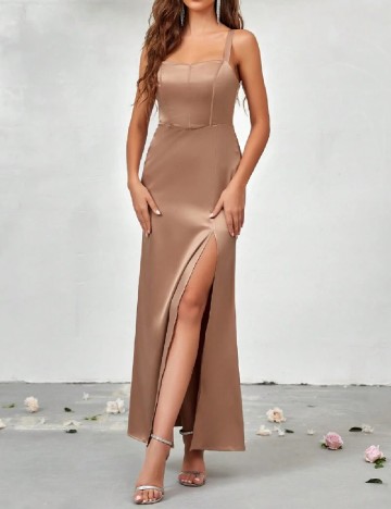 
						Rochie lunga SHEIN, maro