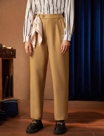 
						Pantaloni SHEIN, maro