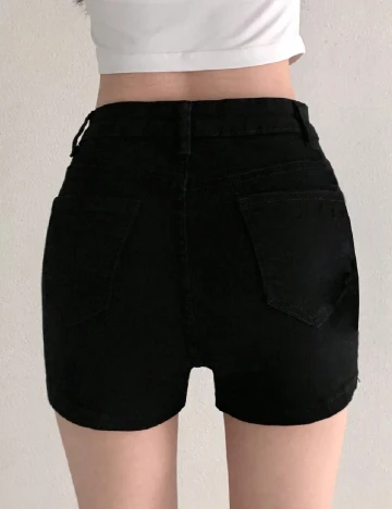 Pantaloni scurti Dazy, negru Negru