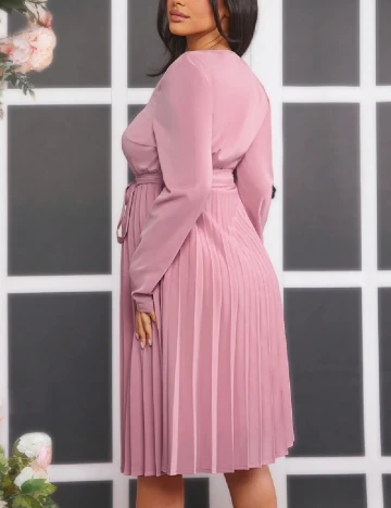 Rochie medie SHEIN Maternity, roz Roz