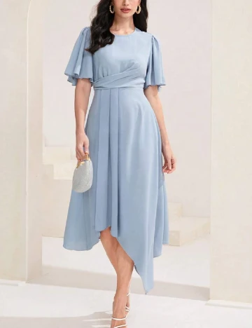 Rochie medie SHEIN, albastru