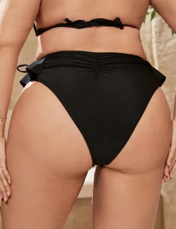 Chilot de baie SHEIN CURVE, negru