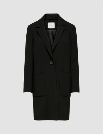 Sacou Jacqueline de Yong, negru, XS