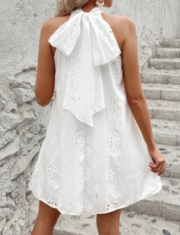 Rochie scurta SHEIN, alb