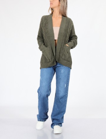 
						Cardigan American Eagle, verde