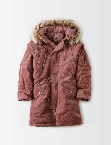 Geaca American Eagle, roz pudra inchis