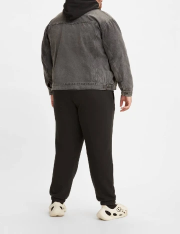 Pantaloni Levi S Plus Size, negru