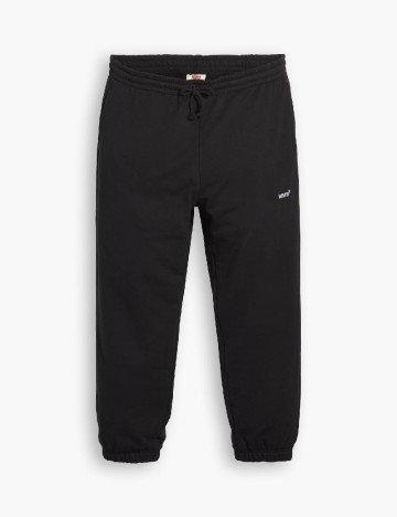 Pantaloni Levi S Plus Size, negru