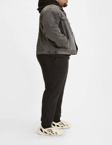 Pantaloni Levi S Plus Size, negru