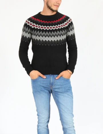 Pulover American Eagle, negru