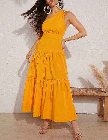 
						Rochie lunga SHEIN, portocaliu