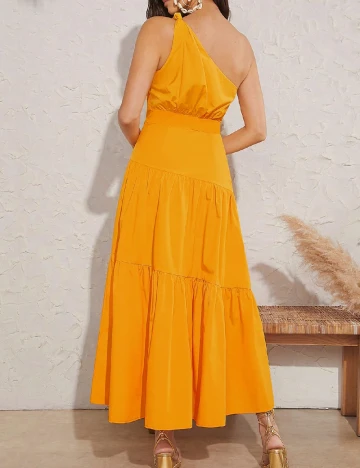 Rochie lunga SHEIN, portocaliu