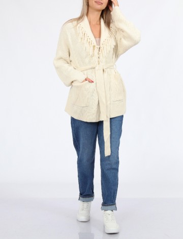 
						Cardigan Guess, ecru