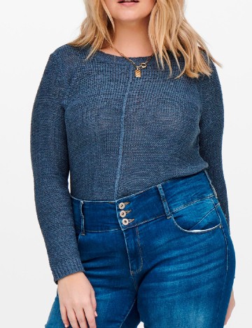 
						Bluza Only Carmakoma, bleumarin