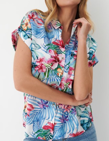 Camasa Mohito, floral print