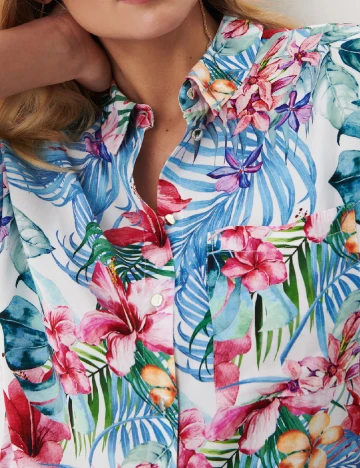 Camasa Mohito, floral print