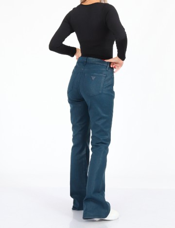 Pantaloni Guess, albastru
