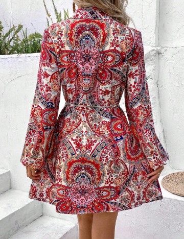 Rochie scurta SHEIN, rosu