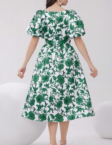 Rochie medie SHEIN, verde