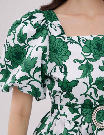 Rochie medie SHEIN, verde