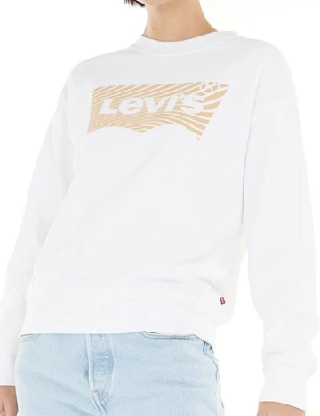 Bluza Levi S, alb