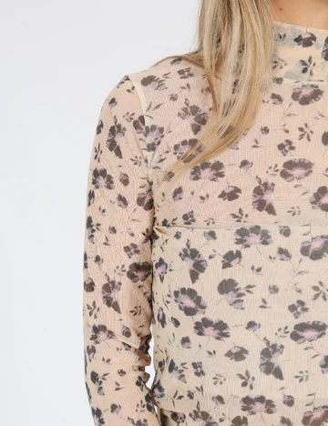 Bluza Levi S, crem