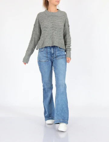 Pulover American Eagle, gri