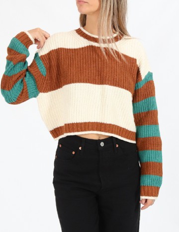 
						Pulover American Eagle, crem