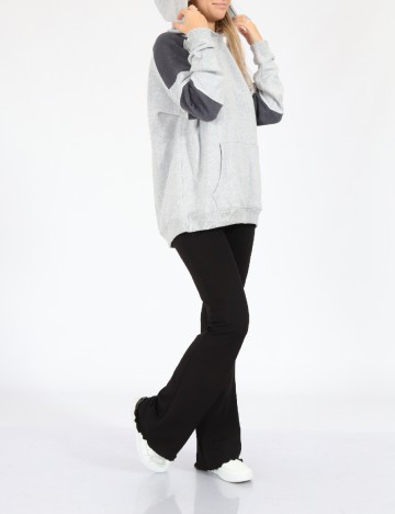 Hanorac Oversize American Eagle, gri
