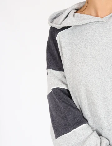 Hanorac Oversize American Eagle, gri Gri