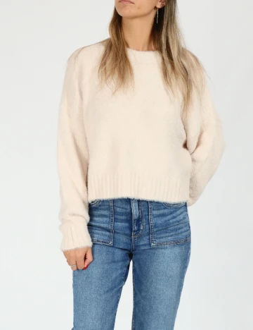 Pulover American Eagle, crem