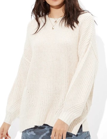 
						Pulover American Eagle, crem