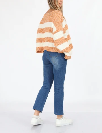 Bluza American Eagle, alb/maro Maro