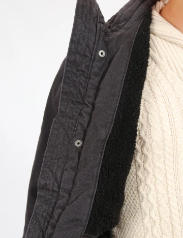 Jacheta American Eagle, negru Negru