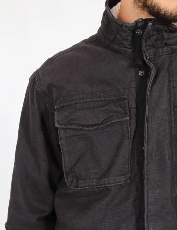 Jacheta American Eagle, negru Negru