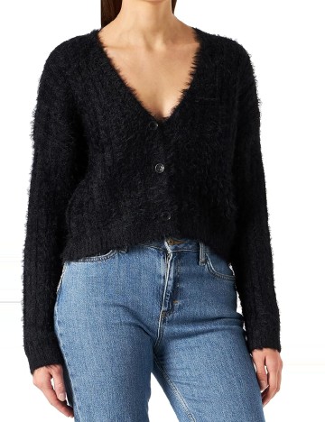 
						Cardigan Q/S, negru