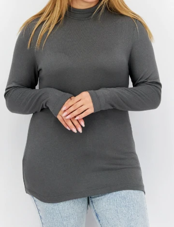 Bluza s.Oliver Plus Size, gri