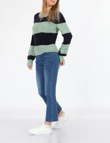 Pulover American Eagle, verde/albastru