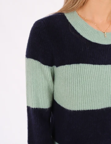 Pulover American Eagle, verde/albastru