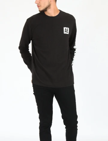 Bluza American Eagle, negru Negru