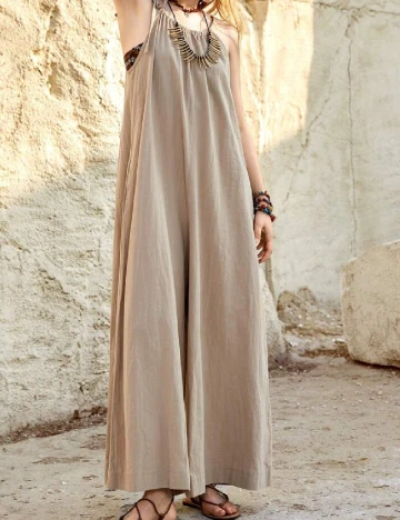 Salopeta SHEIN, crem