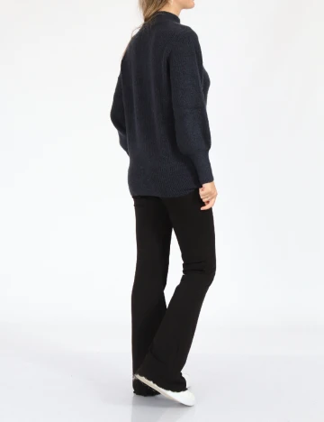 Pulover Object, bleumarin inchis