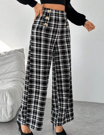 Pantaloni SHEIN, negru