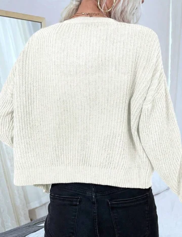 Cardigan SHEIN, ecru
