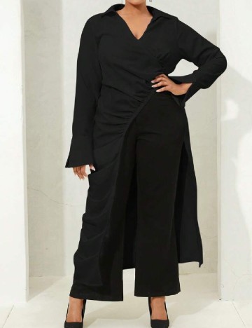 
						Camasa SHEIN CURVE, negru