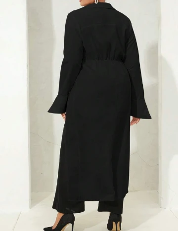 Camasa SHEIN CURVE, negru Negru